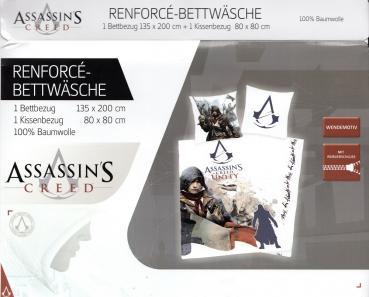 Herding Bettwäsche Assassins Creed - Kampf - 135x 200 cm + 80x 80 cm - Baumwolle